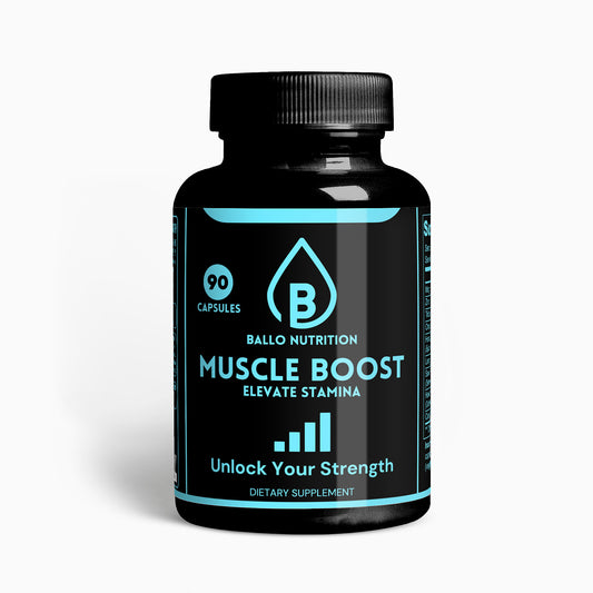 Ballo Nutrition Muscle Boost Capsules 1 Month Supply