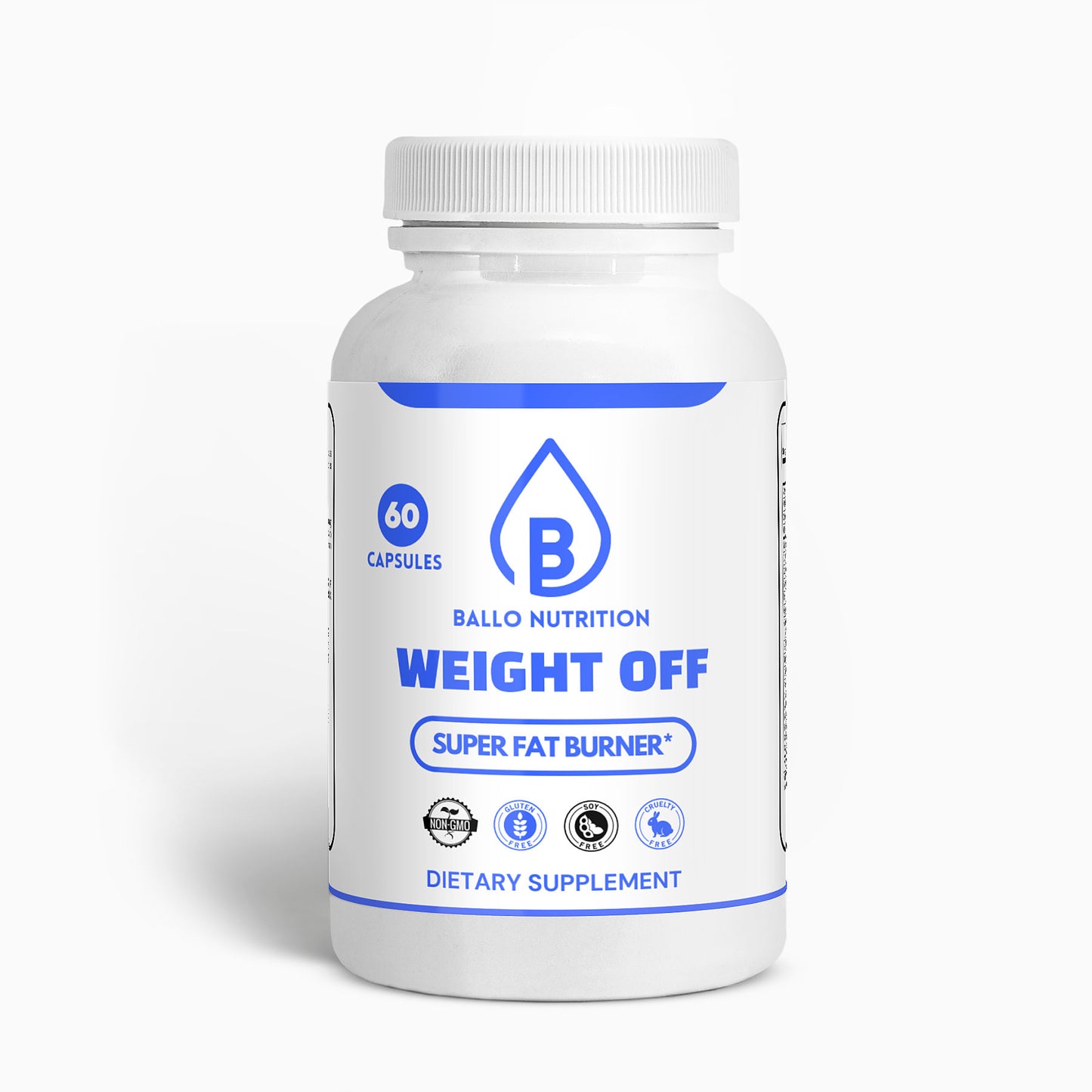 Ballo Nutrition Weight Off Capsules 1 Month Supply