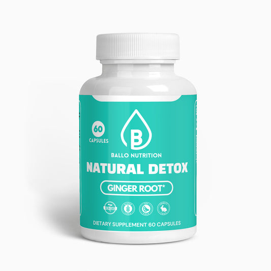 Ballo Nutrition Natural Detox Capsules 1 Month Supply