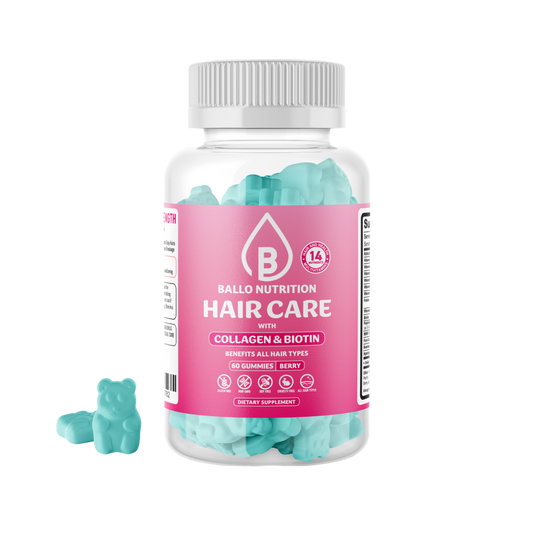 Ballo Nutrition Hair Care Gummies 1 Month Supply