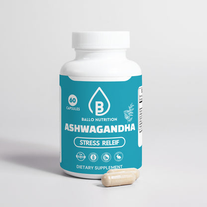 Ballo Nutrition Ashwagandha Capsules 1 Month Supply